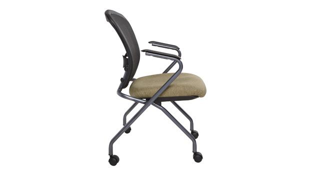 Icon Fabric - Taupe - Side View