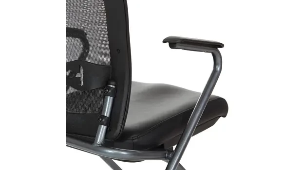 Dillon Polyurethane - Black - Detail View