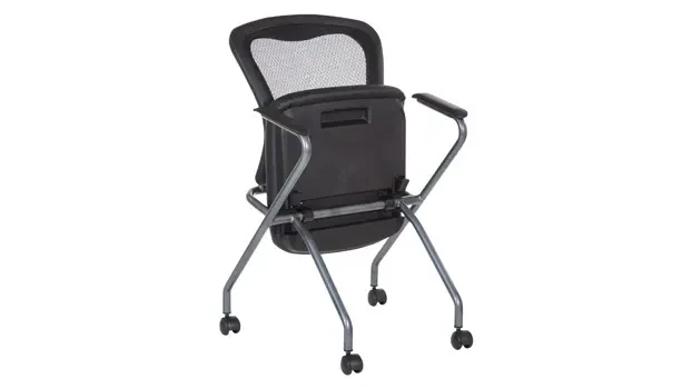 Dillon Polyurethane - Black - Seat in Nested Position