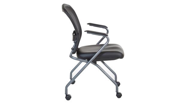 Dillon Polyurethane - Black - Side View