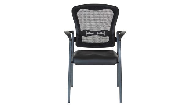 Dillon Polyurethane - Black - Front View