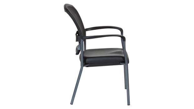 Dillon Polyurethane - Black - Side View