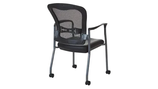 Dillon Polyurethane - Black - Back View