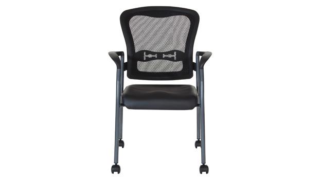 Dillon Polyurethane - Black - Front View