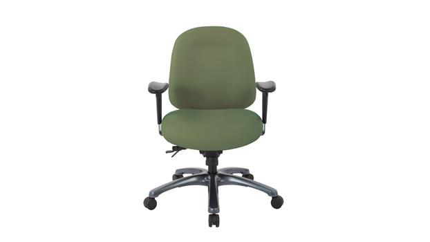 Dillon Polyurethane - Sage - Front View
