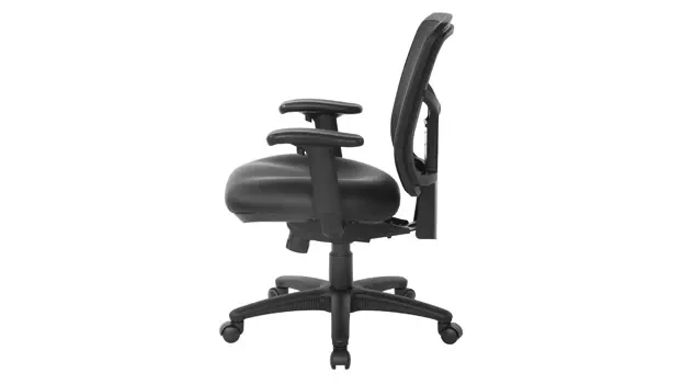 Dillon Polyurethane - Black - Left Side View