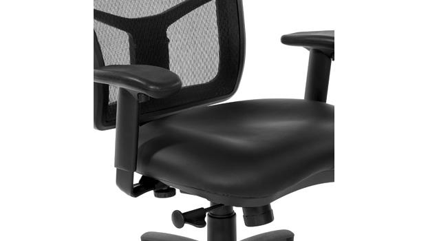 Dillon Polyurethane - Black - Detail View