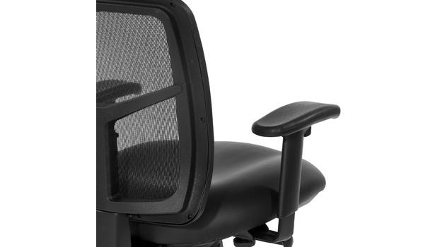 Dillon Polyurethane - Black - Detail View