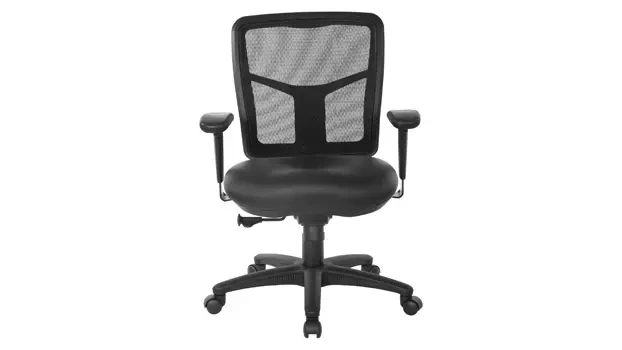 Dillon Polyurethane - Black - Front View