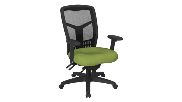 Colored Mesh Fabric - Green