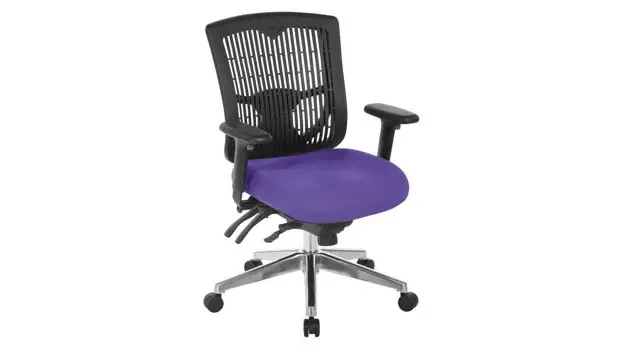 Purple Mesh Seat