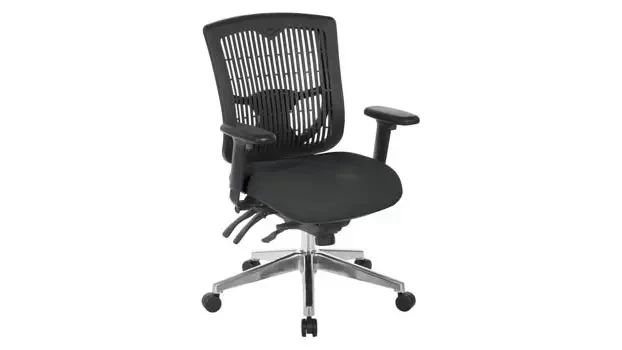 Black Linen Fabric Seat