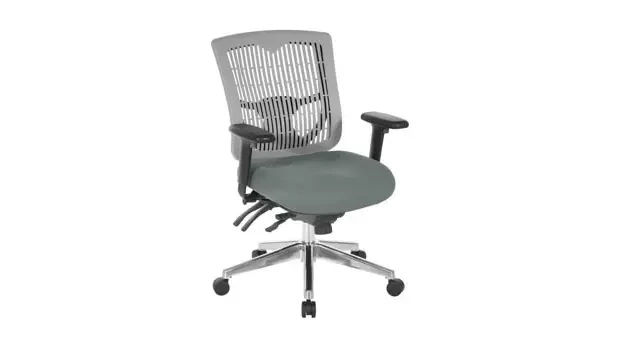 Grey Mesh Seat
