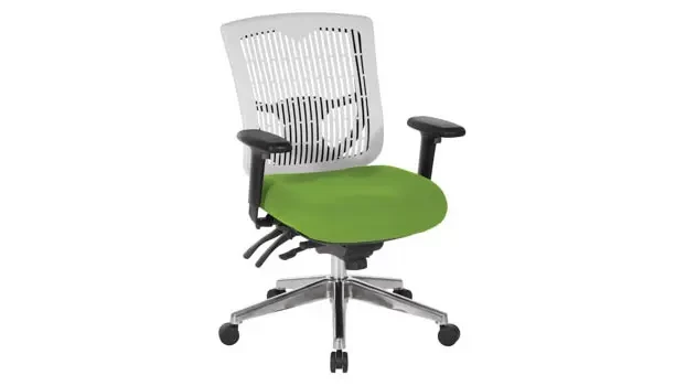 Green Mesh Fabric Seat