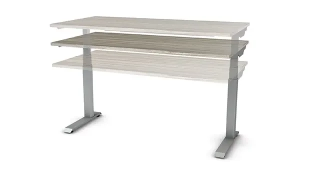 Urban Walnut Top - Sliver Base