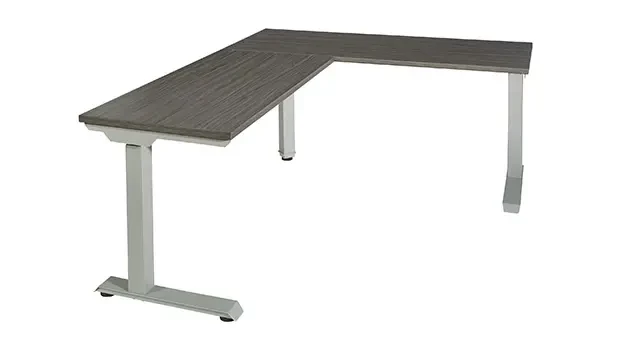 Slate Grey Top - Silver Base