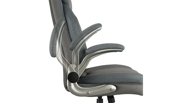 Charcoal Grey - Flip Arms