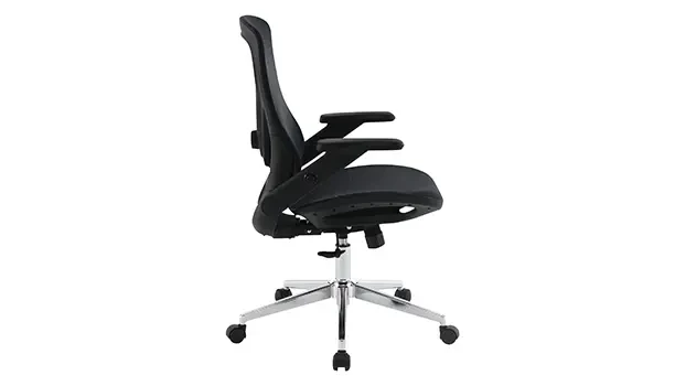 Flip Arms Down - Side View