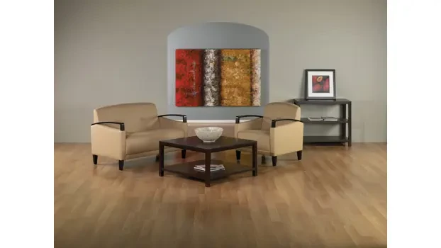 Woven Fabric Wheat - Room Scene