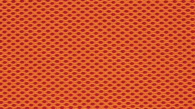 Colored Mesh Fabric - Orange