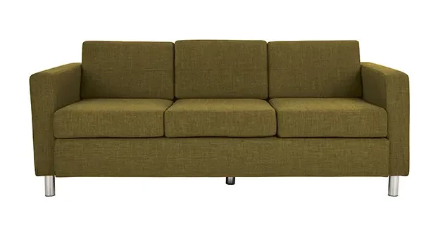 Green Fabric Front View