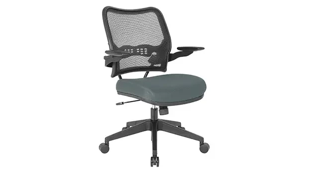 Grey Mesh Fabric Seat