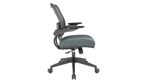 Grey Mesh Fabric Seat Right Side View