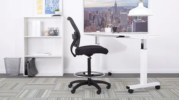 Black Fabric Mesh In Use