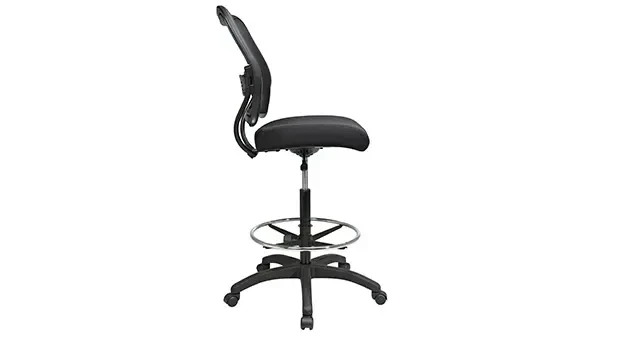 Black Fabric Mesh Right Side View