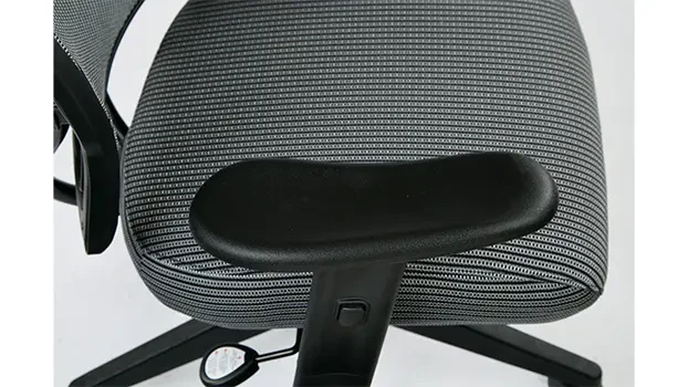 Charcoal Arm Pad Detail