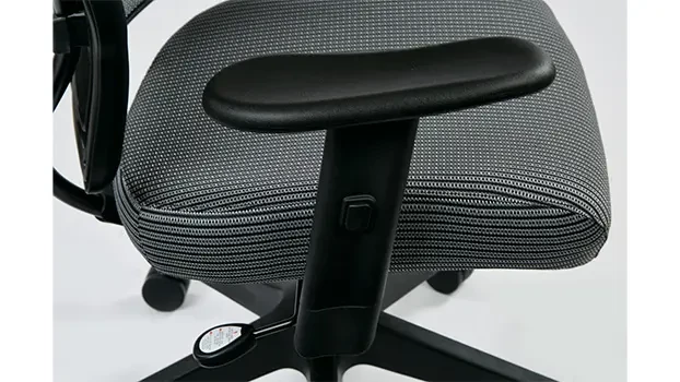 Charcoal Arm Pad Detail