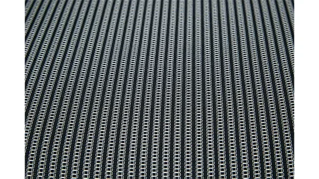 Charcoal VF Mesh - Seat Close up
