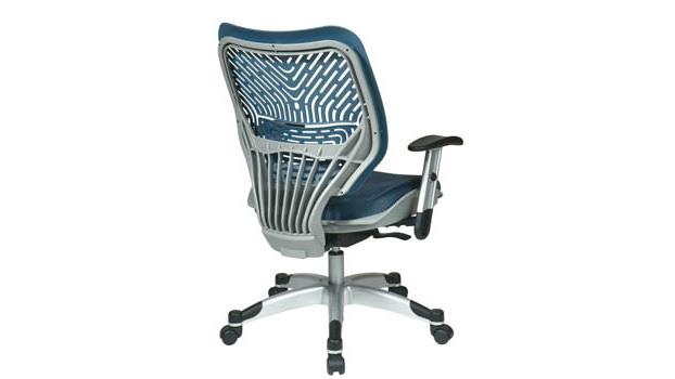 Blue Mist Seat/Back Left Back View