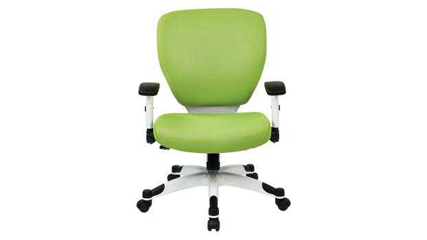 Green Fabric Mesh Front View