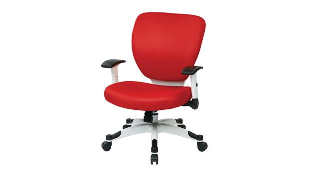Red Fabric Mesh Right Front View