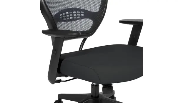 Charcoal Fabric Detail View