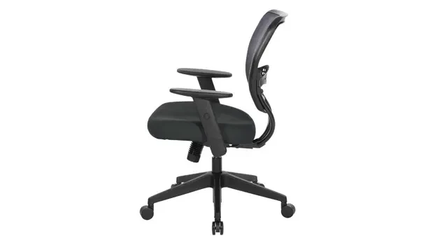 Charcoal Fabric Left Side View