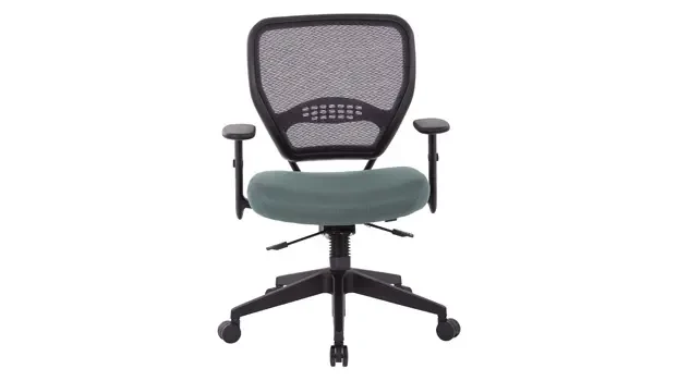 Grey Fabric Mesh Front View