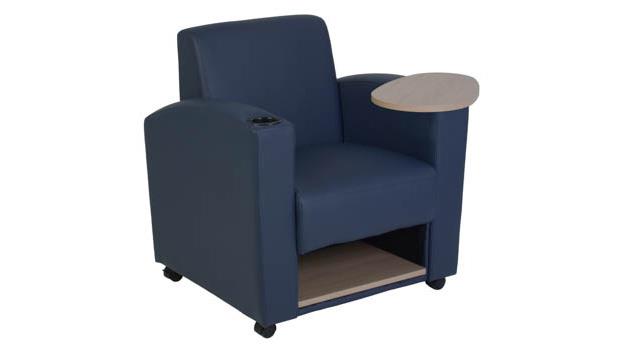 Navy Blue/Oak