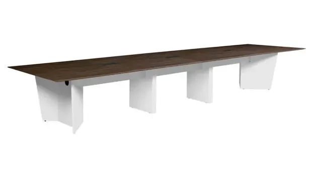 Neo Walnut Top / White Base