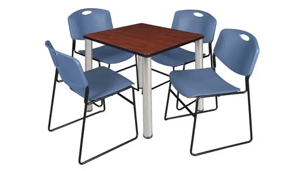 Cherry/ Chrome/ Blue