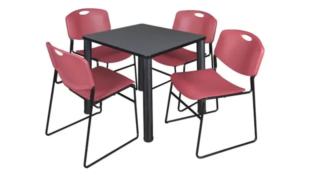 Gray/ Black/ Burgundy