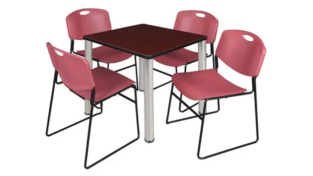 Mahogany/ Chrome/ Burgundy