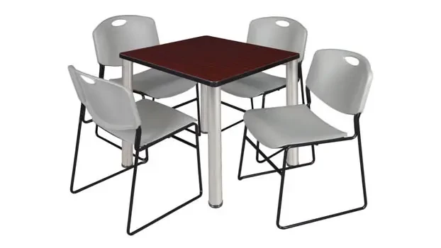 Mahogany/ Chrome/ Gray