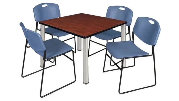 Cherry/ Chrome/ Blue