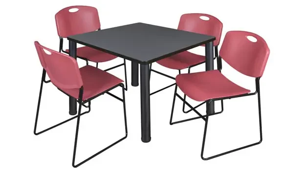 Gray/ Black/ Burgundy