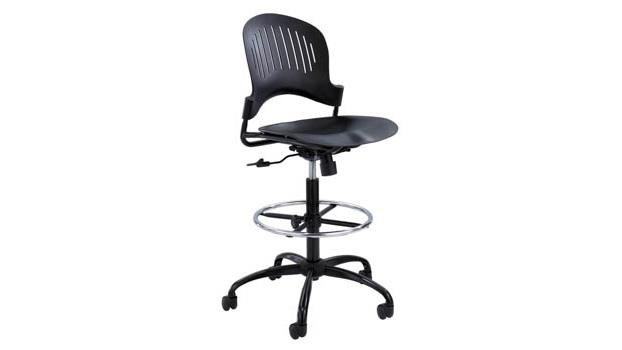 Safco Office Furniture Zippi Plastic Extended Height Chair