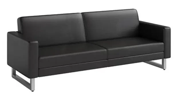 Black Vinyl / Silver Legs