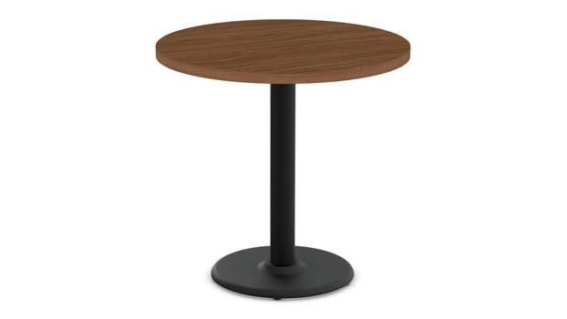 Walnut Top / Black Base