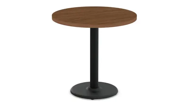 Walnut Top / Black Base